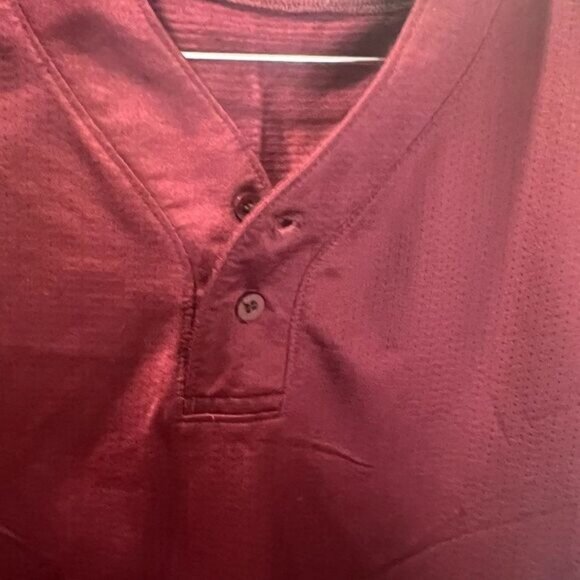 Under Armour Women's Lansdown II 2 Button Henley Placket Raglan Sleeves jersey - Picture 7 of 7